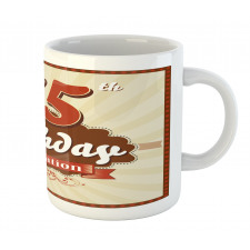 Birthday Age Number Mug