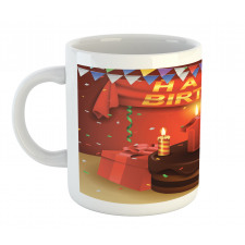 Happy Birthday Cake Mug