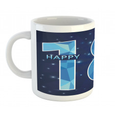 Galaxy Star Birthday Mug