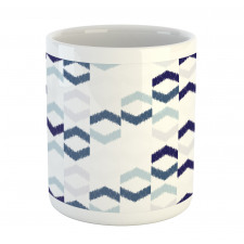 Ikat Chevron Zig Zag Mug