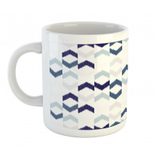 Ikat Chevron Zig Zag Mug