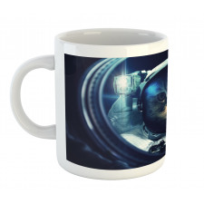 Glass Rocket Galaxy Mug