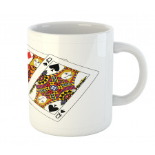 Queens Poker Play Cards Mug