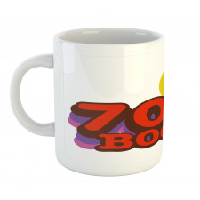 70s Boogie Funny Emoticon Mug