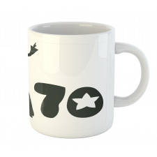 70s Woman Retro Mug