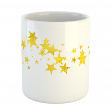 Yellow Shade Modern Stars Mug