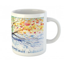 4 Seasons Colorful Mug