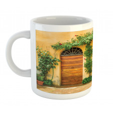 Plants and House Door Mug