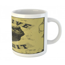 Roaring Portrait Wild Mug