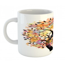 Spring Season Tree Leaves Mug