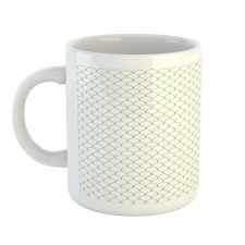 Flake Style Green Waves Mug