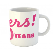 Cheers to 70 Years Mug