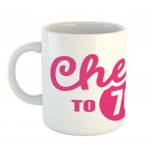 Cheers to 70 Years Mug