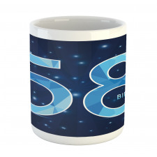 Number Night Sky Age Mug