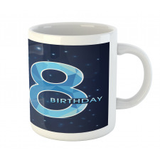 Number Night Sky Age Mug