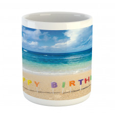 Happy Birthday Sign Mug