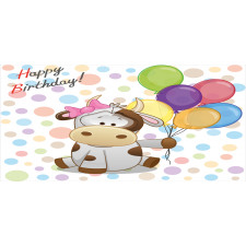 Baby Cow and Balloons Mug