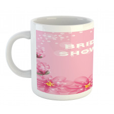 Abstract Petals Dots Mug