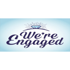 We Are Engaged Mug