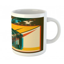 Retro Old Music Jukebox Mug