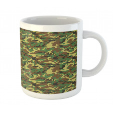 Woodland Abstract Jungle Mug