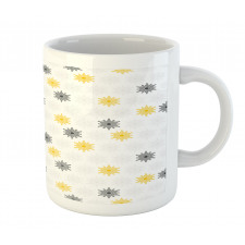 Sun Flowers Dots Mug