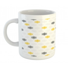 Sun Flowers Dots Mug