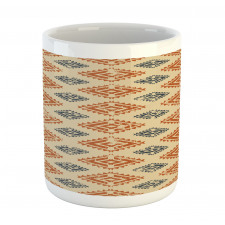 Folk Retro Style Mug