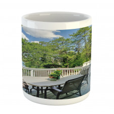 Home Patio Balcony Lake Mug