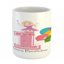 Best Wishes Pink Wand Mug