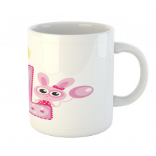 Girls Birthday Bunnies Mug