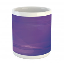 Indigo Wavy Modern Art Mug