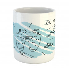 Its a Boy Paintbrush Mug