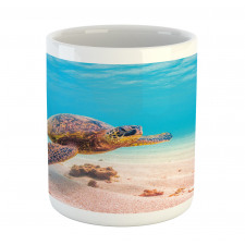 Sea Turtle Underwater Mug