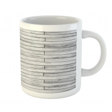 Parquet Wood Retro Mug