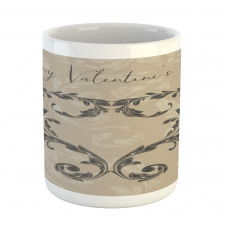 Valentine's Day Taupe Mug