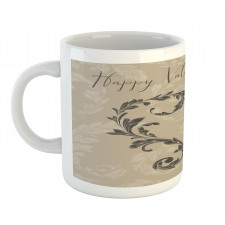 Valentine's Day Taupe Mug