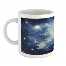 Blue Galaxies Mug