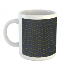 Chevron Neon Effect Mug