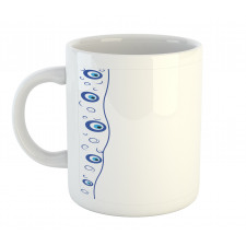 Border Design Spirals Mug