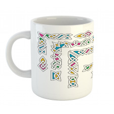 Gaelic Ornament Patterns Mug