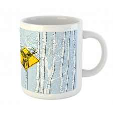 Attention Deer Mug