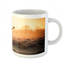 Deer Morning Sun Mug