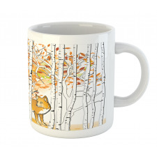 Fox Autumn Forest Mug