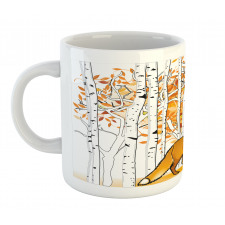 Fox Autumn Forest Mug