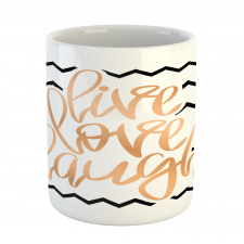 Chevron Art Mug