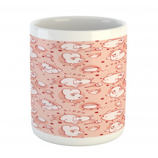 Hippo Pattern Mug