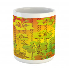 Jamaican Island Flower Mug