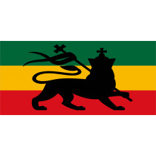 Judah Lion Reggae Flag Mug