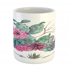 Exotic Bouquet Vintage Mug